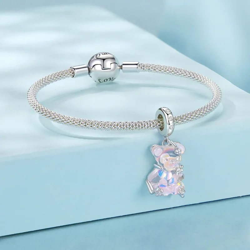 (bilde for) PANDORA Style Fantasy Bear Anheng - SCC2754 - Vis 3
