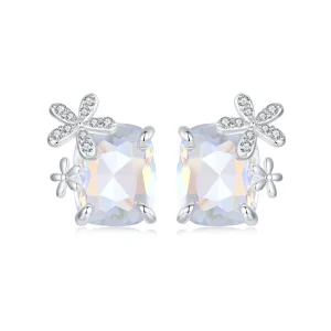 (bilde for) PANDORA Style Fantasy Flower Main Stone øredobber - SCE1724