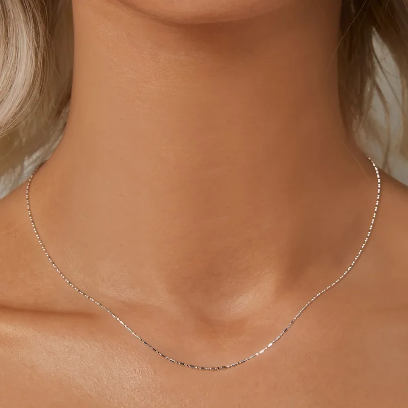 (bilde for) PANDORA Style Fine Glitter Basic-kjede - BSA006 - Vis 5