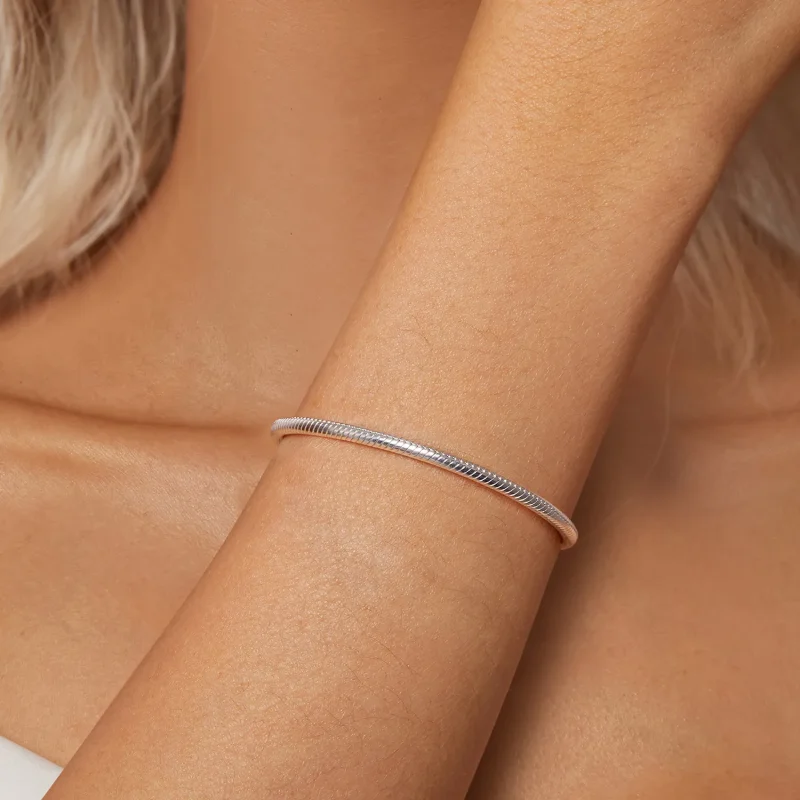 (bilde for) PANDORA Style Forever Love Snake Bone Basic Armbånd - SCB272 - Vis 9