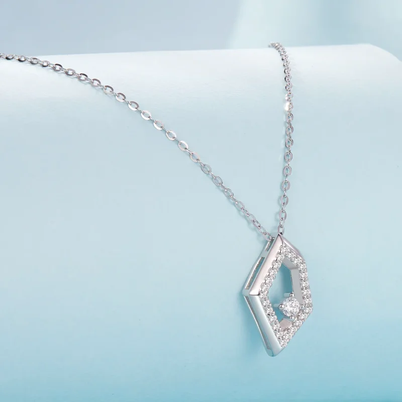 (bilde for) PANDORA Style Geometrisk Sparkle Halskjede - SCN517 - Vis 2