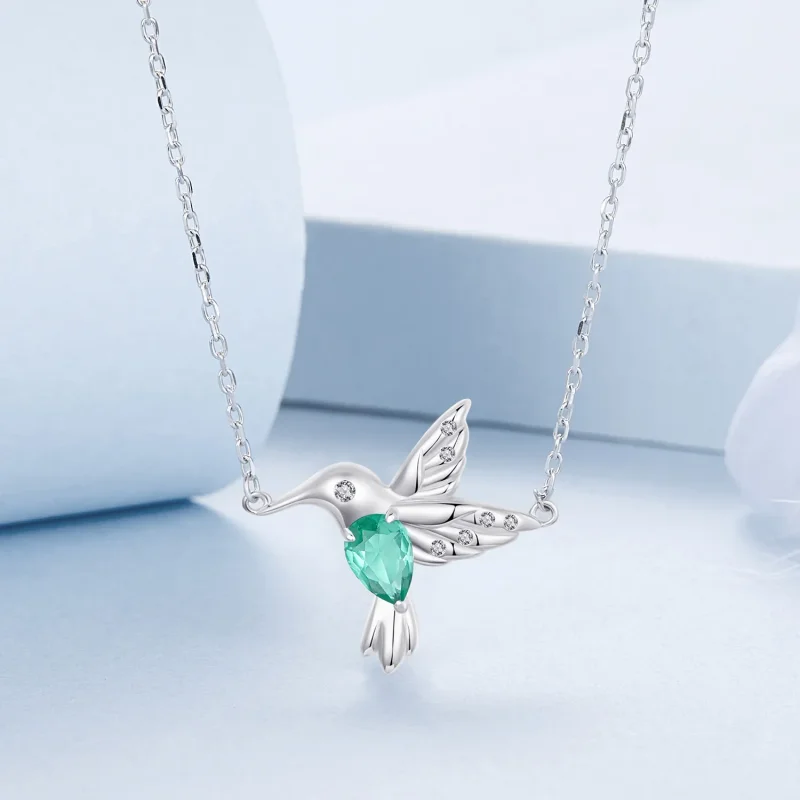 (bilde for) PANDORA Style Hummingbird Halskjede - BSN378 - Vis 3