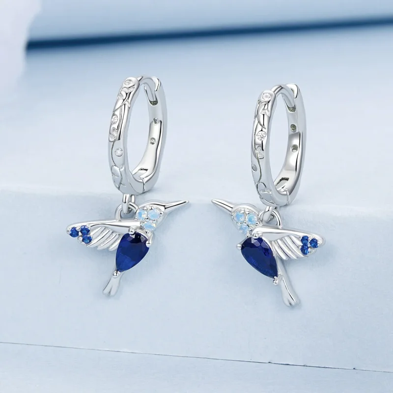 (bilde for) PANDORA Style Hummingbird øredobber - BSE985 - Vis 2