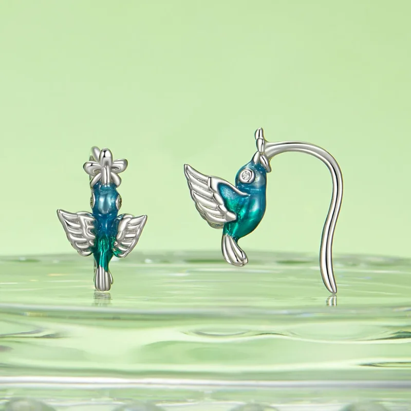 (bilde for) PANDORA Style Hummingbird Ørekrok - BSE990 - Vis 2
