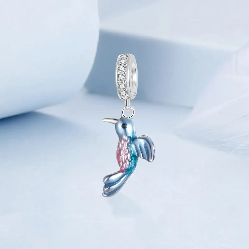(bilde for) PANDORA Style Kingfisher anheng - BSC1004 - Vis 2