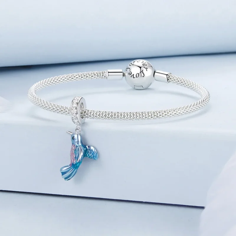 (bilde for) PANDORA Style Kingfisher anheng - BSC1004 - Vis 3