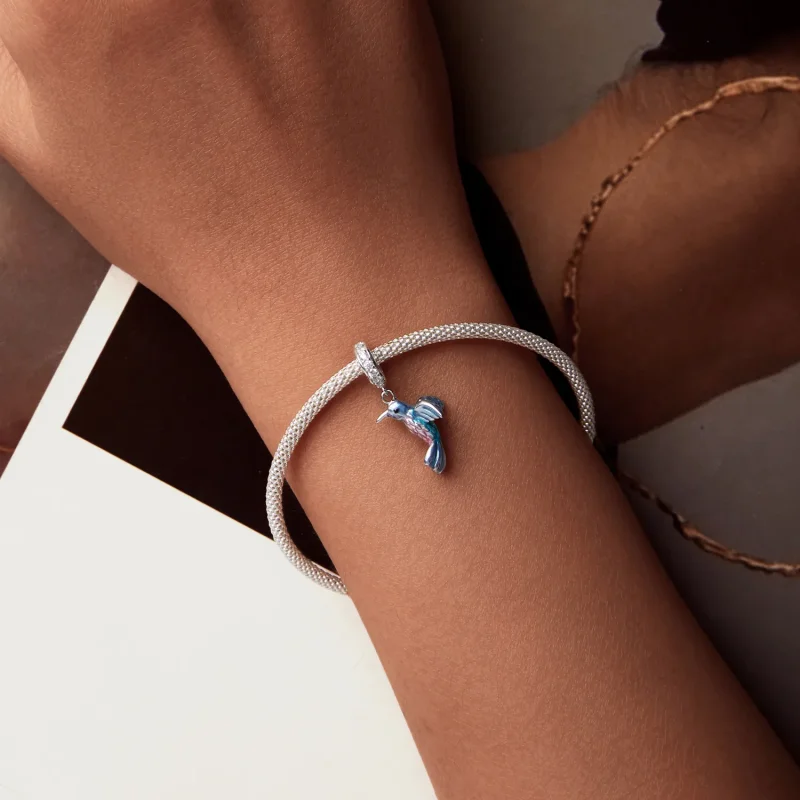 (bilde for) PANDORA Style Kingfisher anheng - BSC1004 - Vis 5