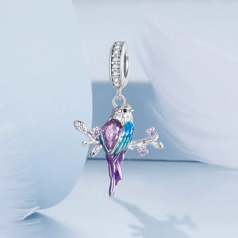 (bilde for) PANDORA Style Kingfisher anheng - BSC985 - Vis 2