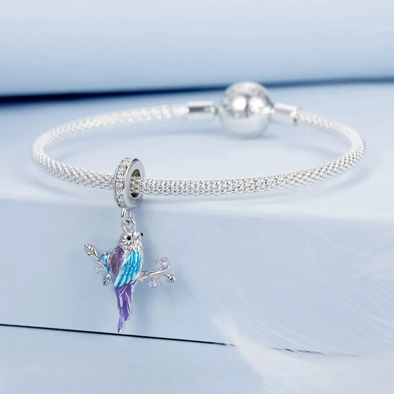 (bilde for) PANDORA Style Kingfisher anheng - BSC985 - Vis 3