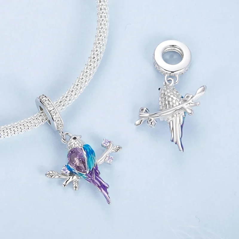 (bilde for) PANDORA Style Kingfisher anheng - BSC985 - Vis 4