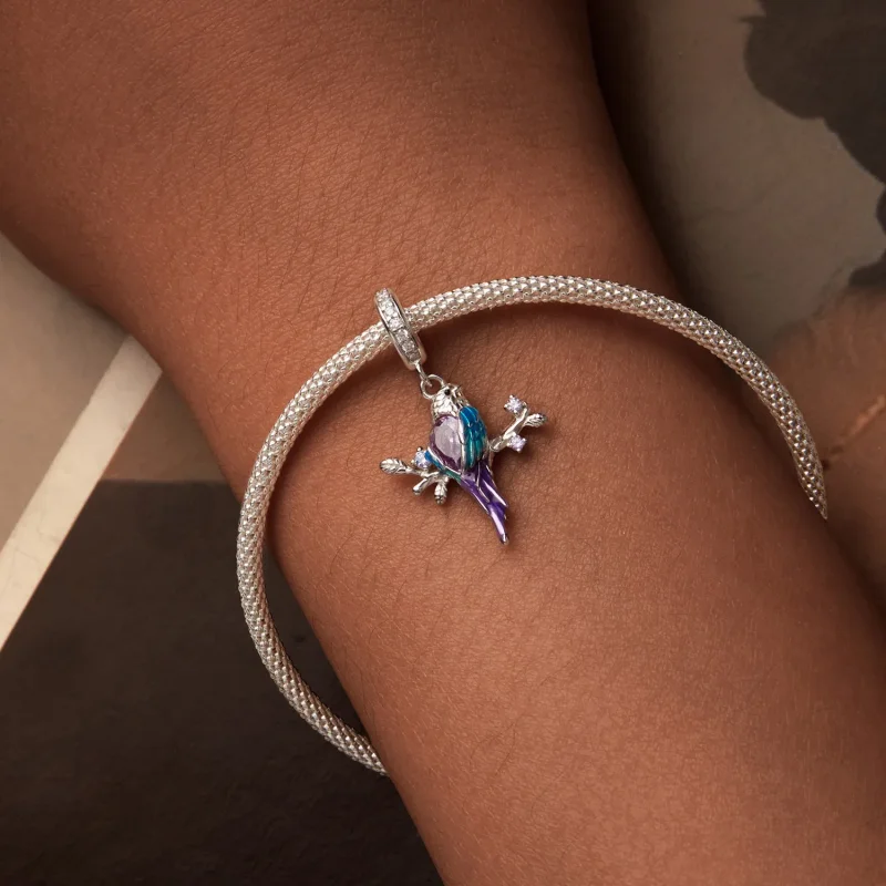 (bilde for) PANDORA Style Kingfisher anheng - BSC985 - Vis 6