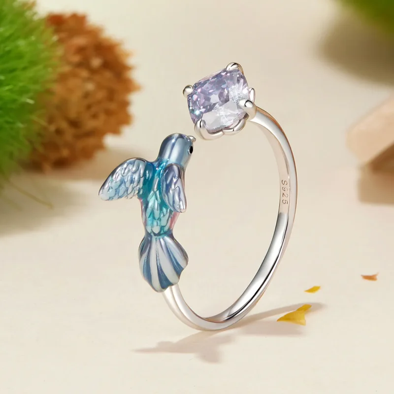 (bilde for) PANDORA Style Kingfisher kronbladring - BSR540-E - Vis 2