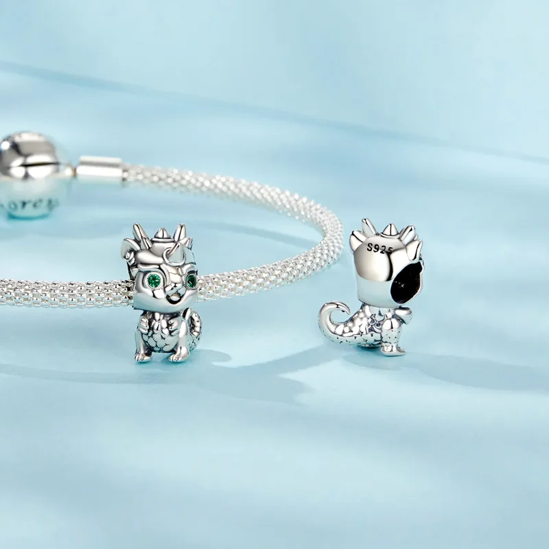 (bilde for) PANDORA Style Little Dragon Beads - SCC2720 - Vis 4