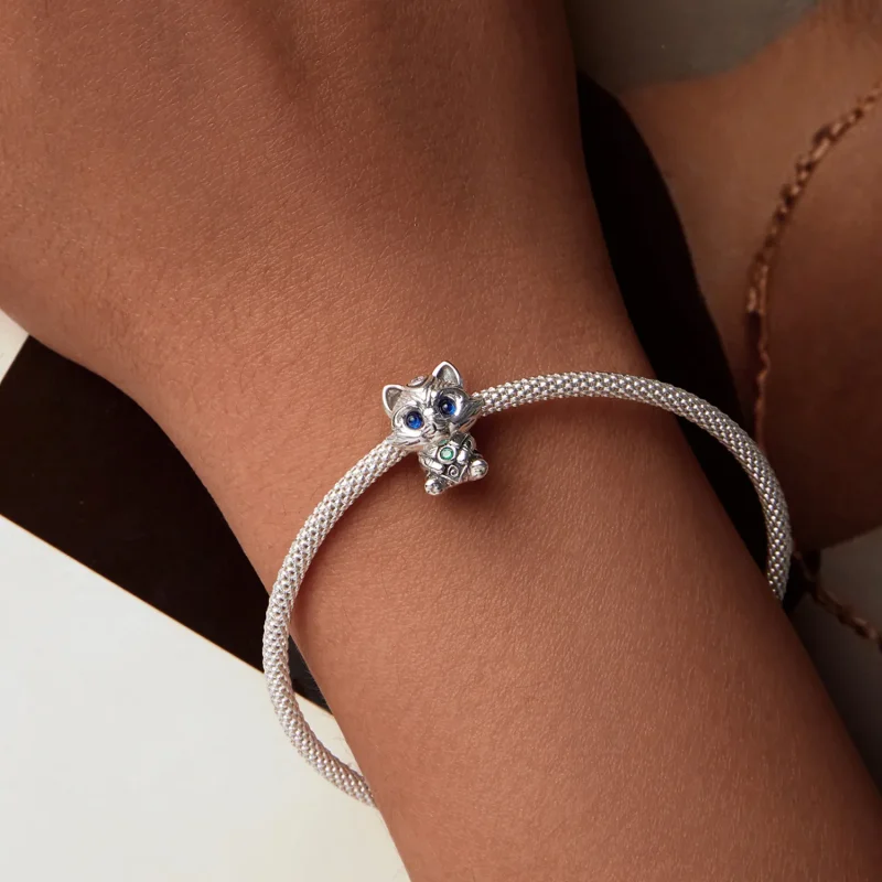(bilde for) PANDORA Style Little Raccoon Beads - SCC2757 - Vis 7