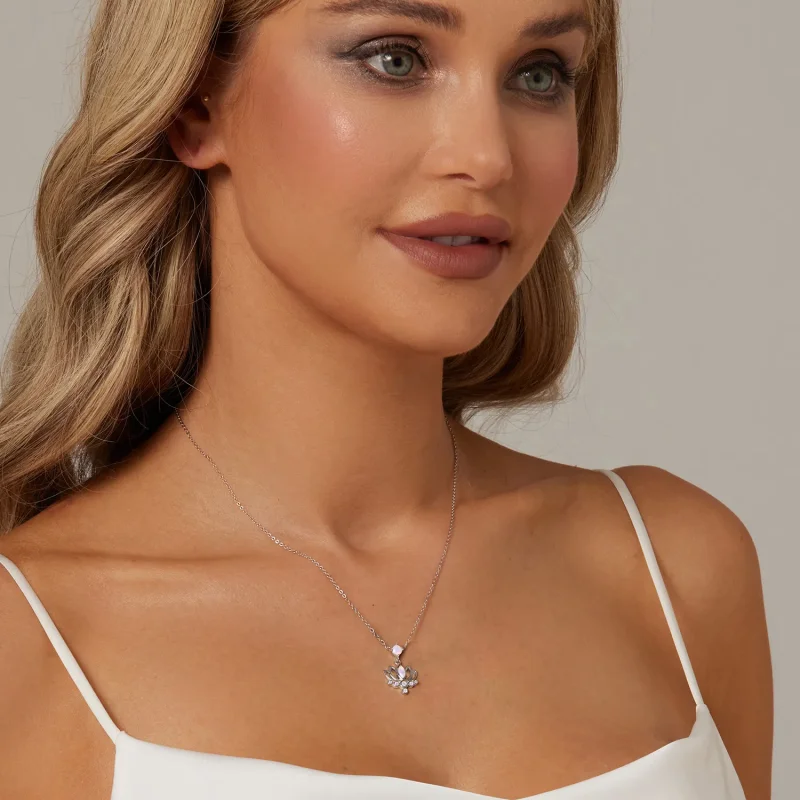 (bilde for) PANDORA Style Lotus Halskjede - SCN520 - Vis 6