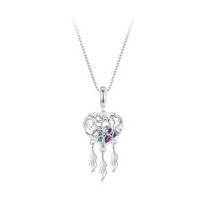 (bilde for) PANDORA Style Love Tree Of Life Drømmefanger Halskjede - SCN519