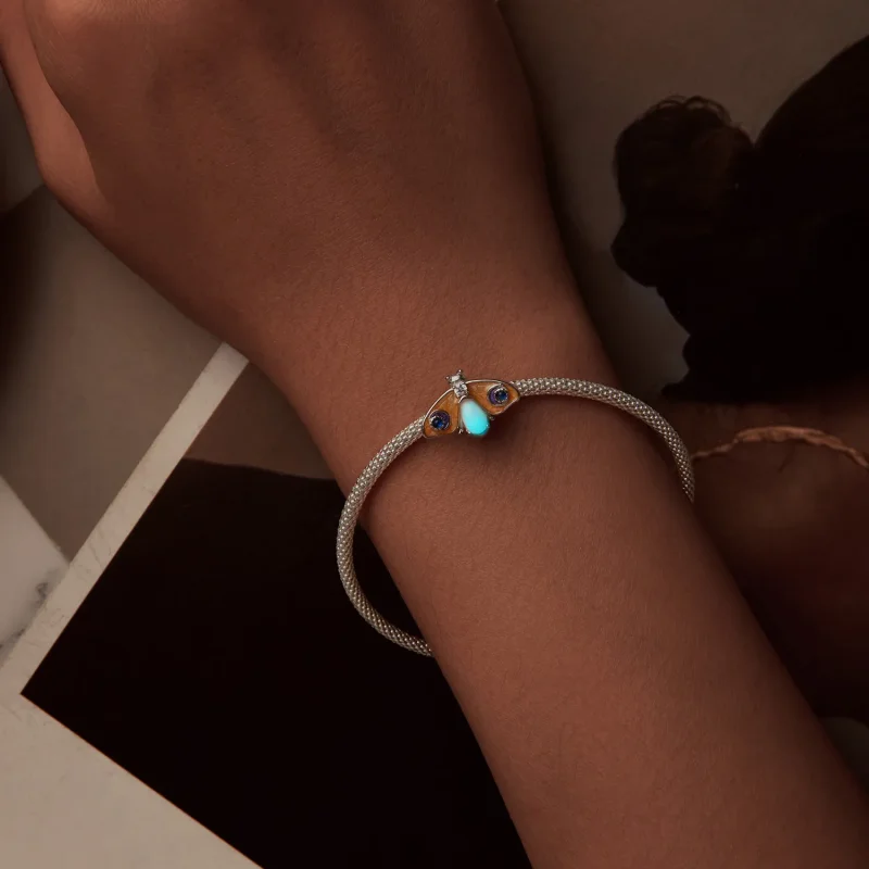 (bilde for) PANDORA Style Luminous Flying Butterfly - SCC2733 - Vis 4