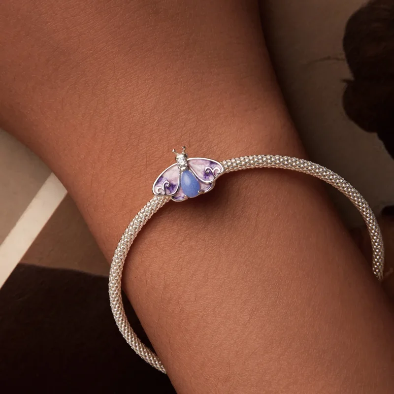 (bilde for) PANDORA Style Luminous Gradient Butterfly Beads - SCC2732 - Vis 3
