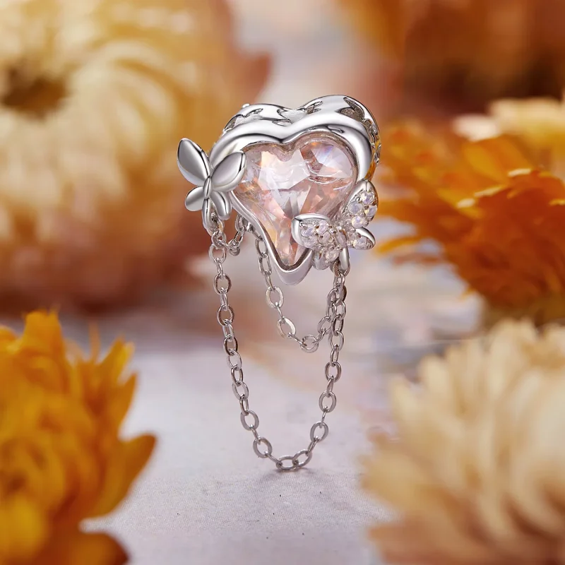 (bilde for) PANDORA Style Monet Butterfly Beads - BSC986 - Vis 2