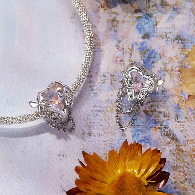 (bilde for) PANDORA Style Monet Butterfly Beads - BSC986 - Vis 4