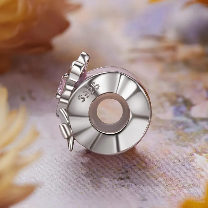 (bilde for) PANDORA Style Monet Butterfly Silikon Spacer Beads - BSC991 - Vis 3