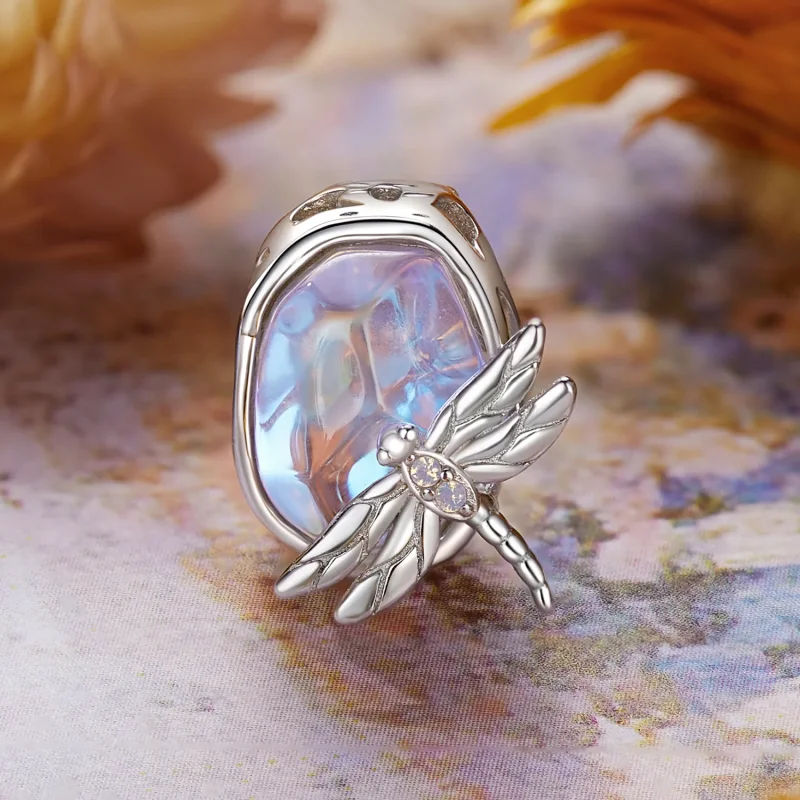 (bilde for) PANDORA Style Monet Dragonfly Perler - BSC987 - Vis 2