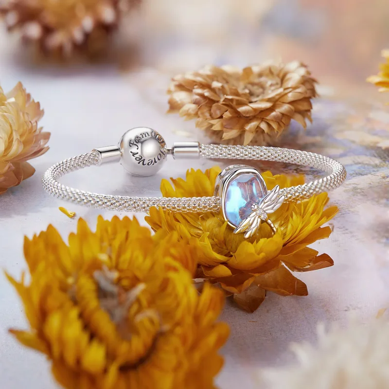 (bilde for) PANDORA Style Monet Dragonfly Perler - BSC987 - Vis 5