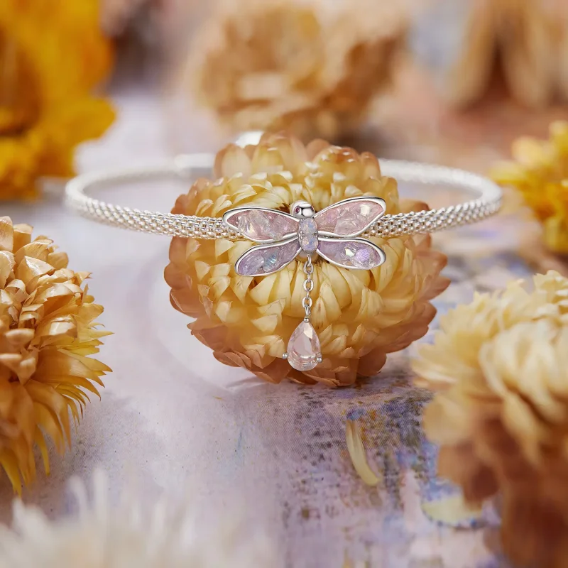 (bilde for) PANDORA Style Monet Dragonfly Perler - BSC989 - Vis 3