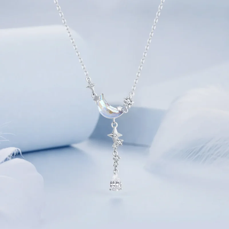 (bilde for) PANDORA Style Moonset Galaxy Halskjede - BSN380 - Vis 3