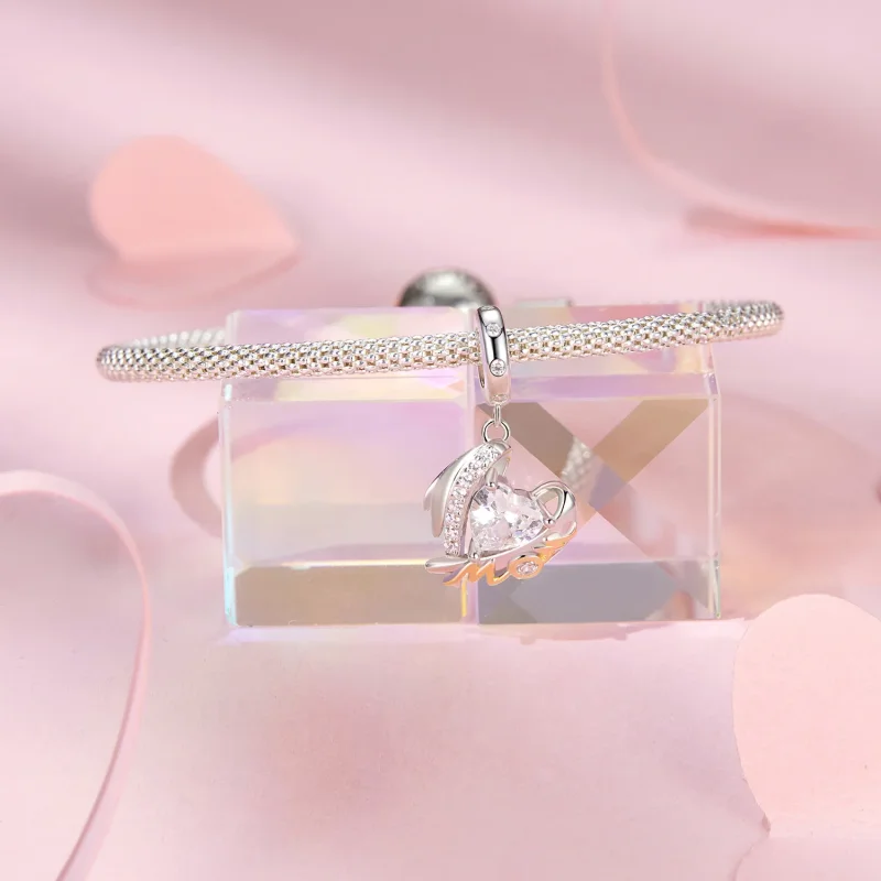(bilde for) PANDORA Style Morsdag Love Wings Pendant - BSC1001 - Vis 3