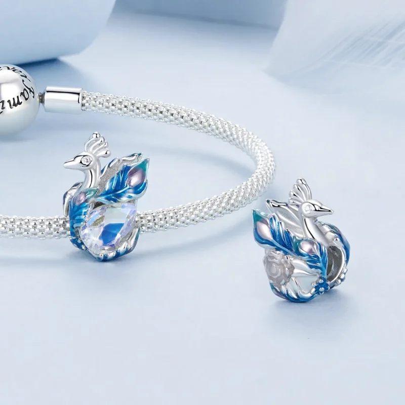 (bilde for) PANDORA Style Peacock Beads - BSC979 - Vis 4
