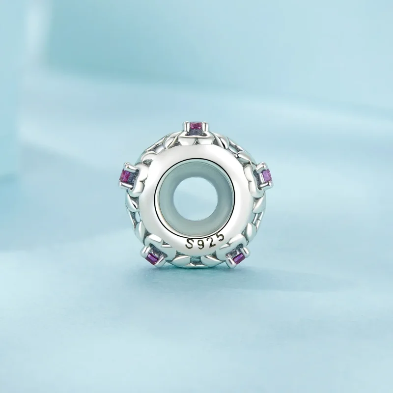 (bilde for) PANDORA Style Retro Iris Silikon Spacer Beads - SCC2756 - Vis 3