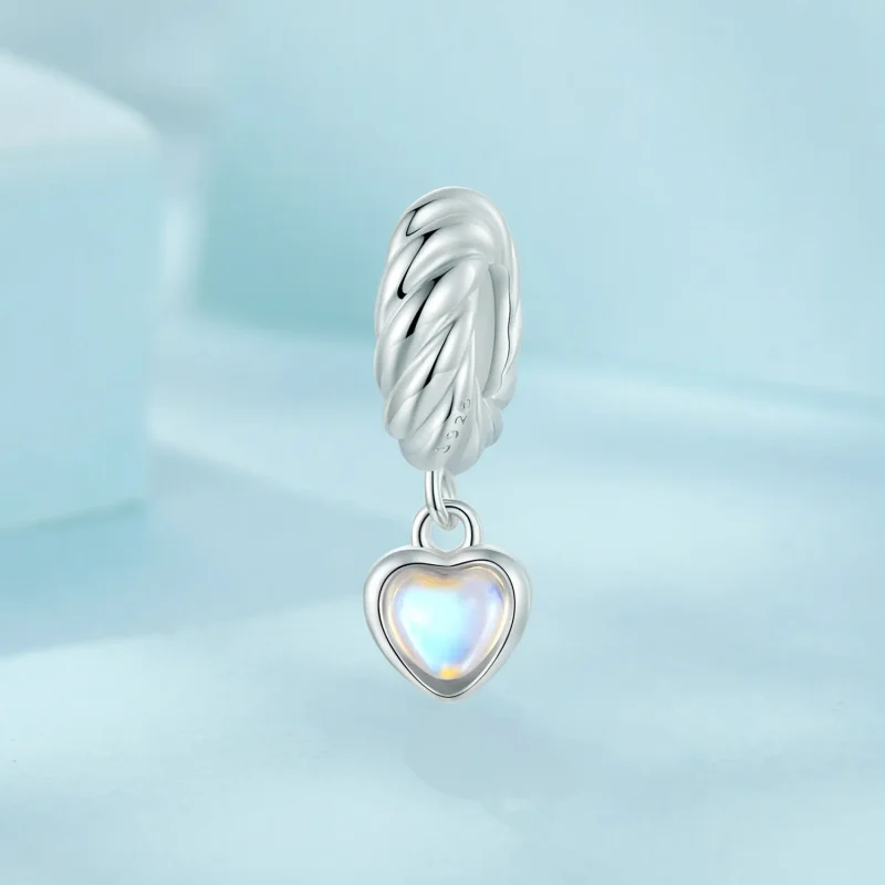 (bilde for) PANDORA Style Smart Heart Silikon Spacer Beads - SCC2755 - Vis 2