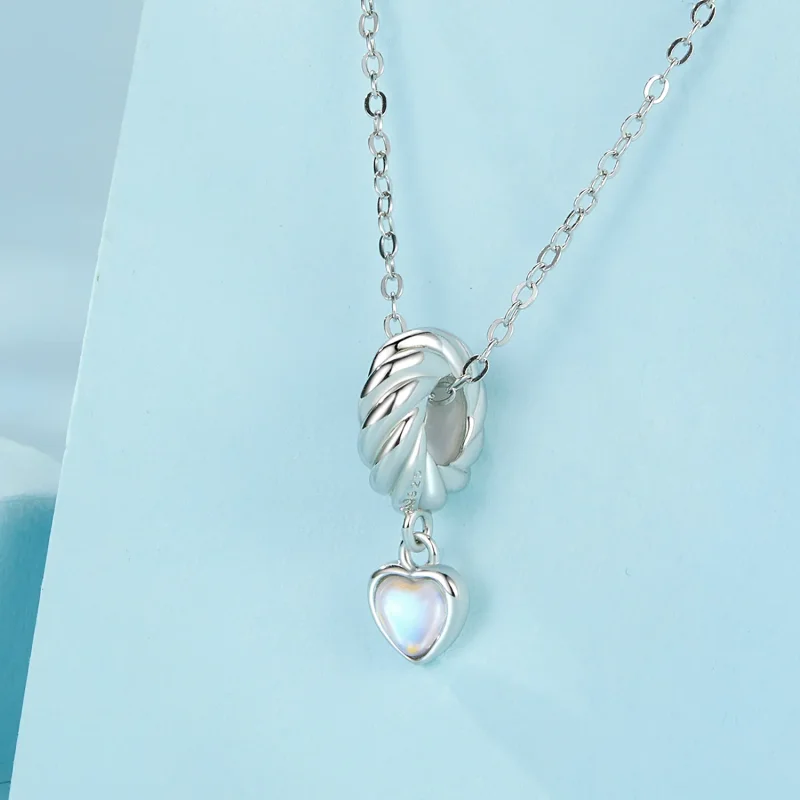 (bilde for) PANDORA Style Smart Heart Silikon Spacer Beads - SCC2755 - Vis 3