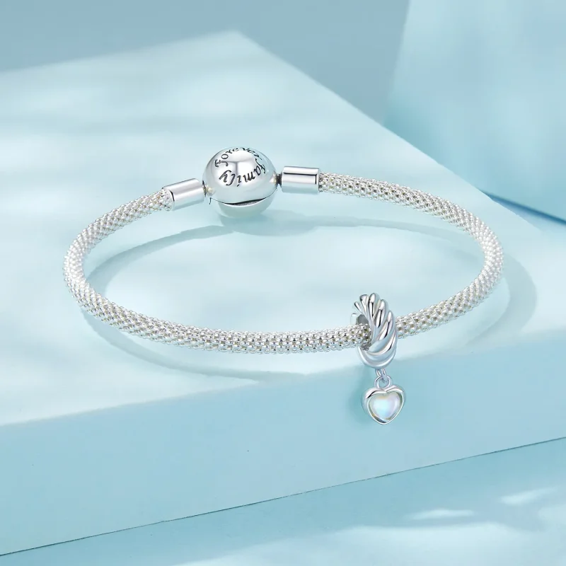 (bilde for) PANDORA Style Smart Heart Silikon Spacer Beads - SCC2755 - Vis 4