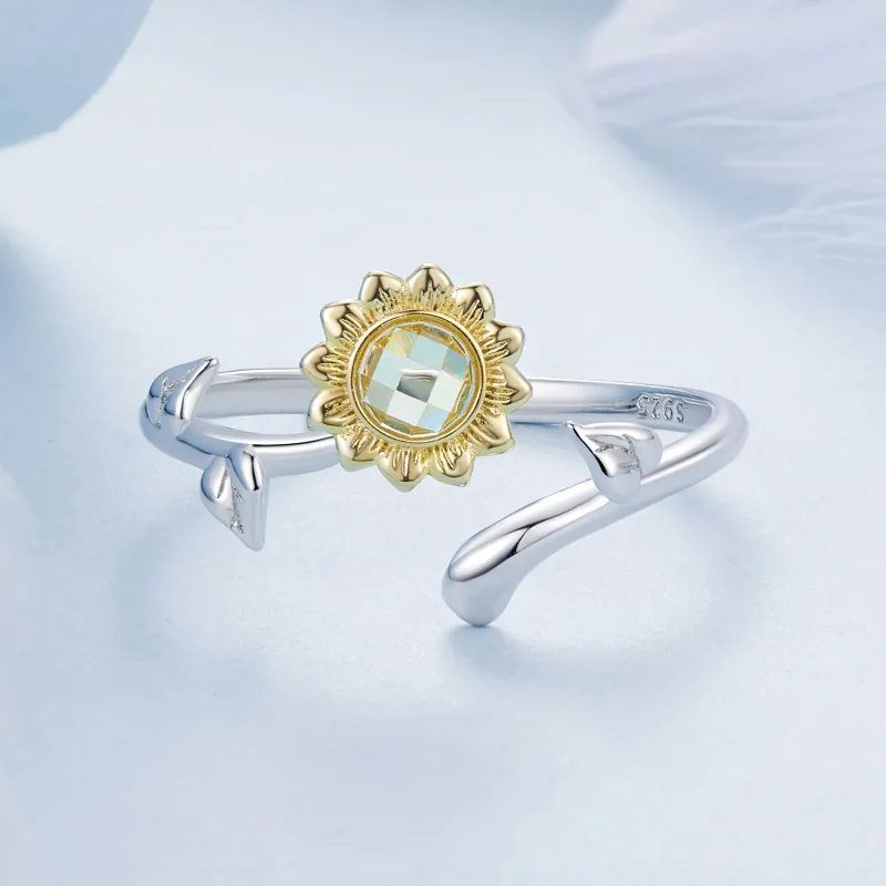 (bilde for) PANDORA Style Solsikke Ring - BSR549-E - Vis 3