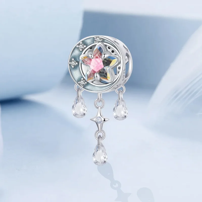 (bilde for) PANDORA Style Star And Moon Dream Catcher Beads - BSC978 - Vis 2