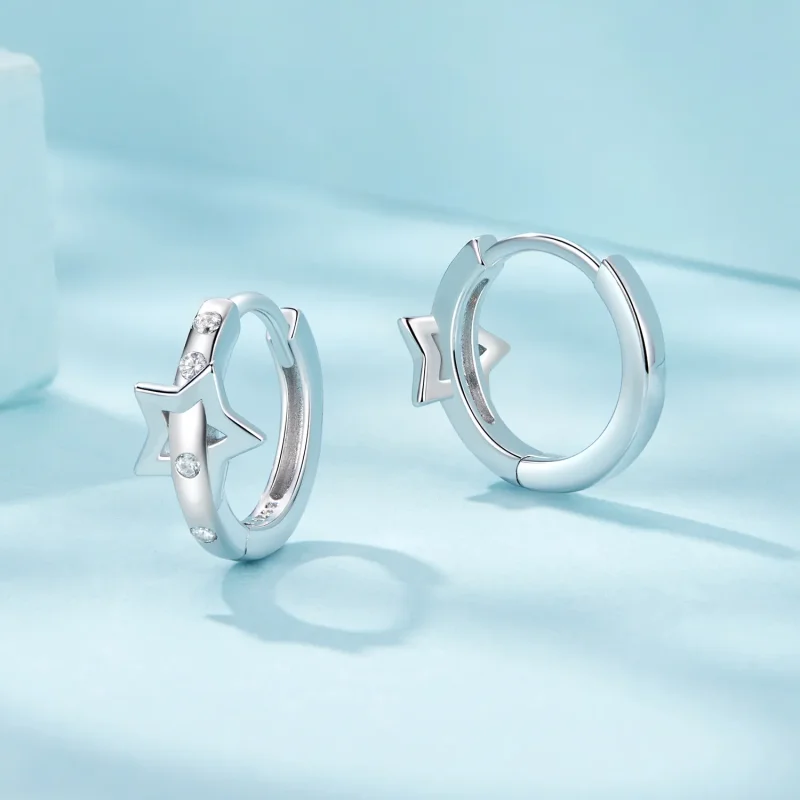 (bilde for) PANDORA Style Star Belte Ørespenne Charms - SCE1726 - Vis 3