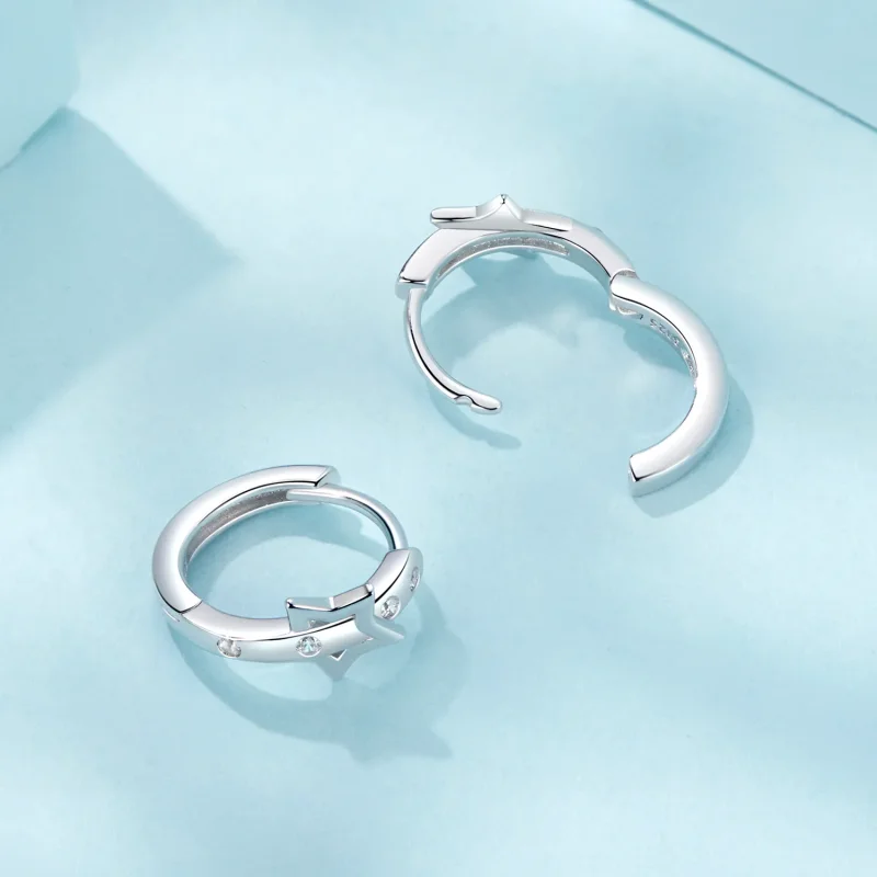 (bilde for) PANDORA Style Star Belte Ørespenne Charms - SCE1726 - Vis 4
