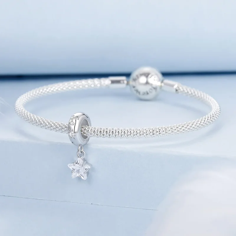(bilde for) PANDORA Style Starlight Silikon Spacer Beads - BSC984 - Vis 3
