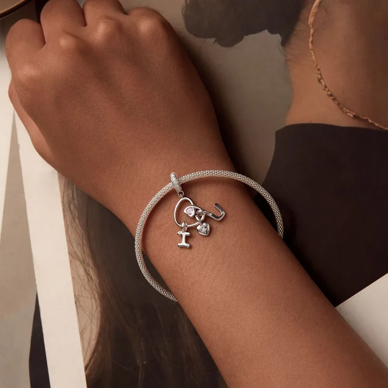 (bilde for) PANDORA Style Valentine Letter Love Pendant - BSC972 - Vis 5
