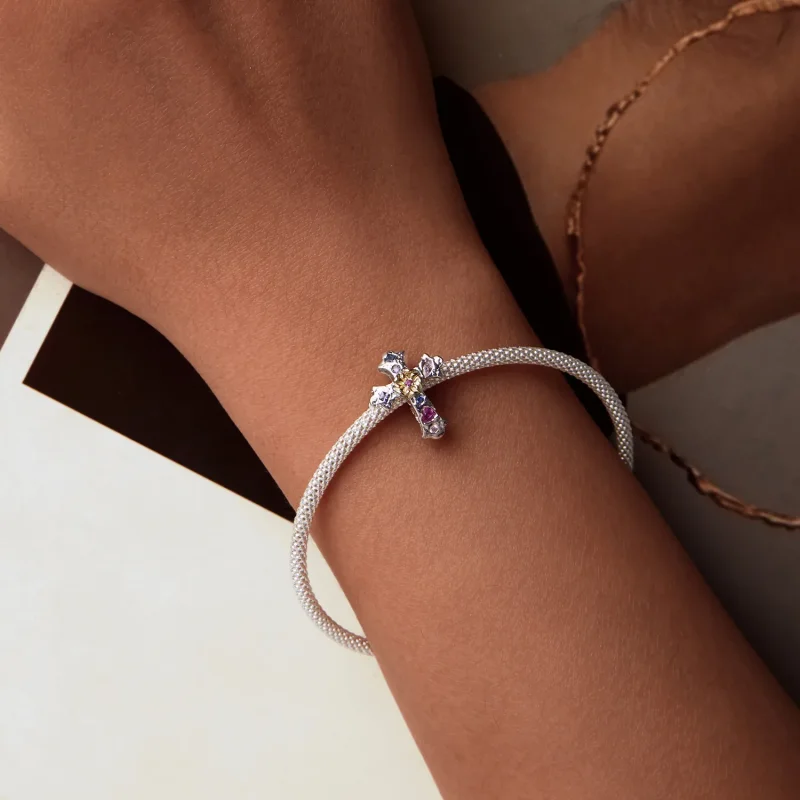 (bilde for) PANDORA Style Vintage Cross - BSC1005 - Vis 5