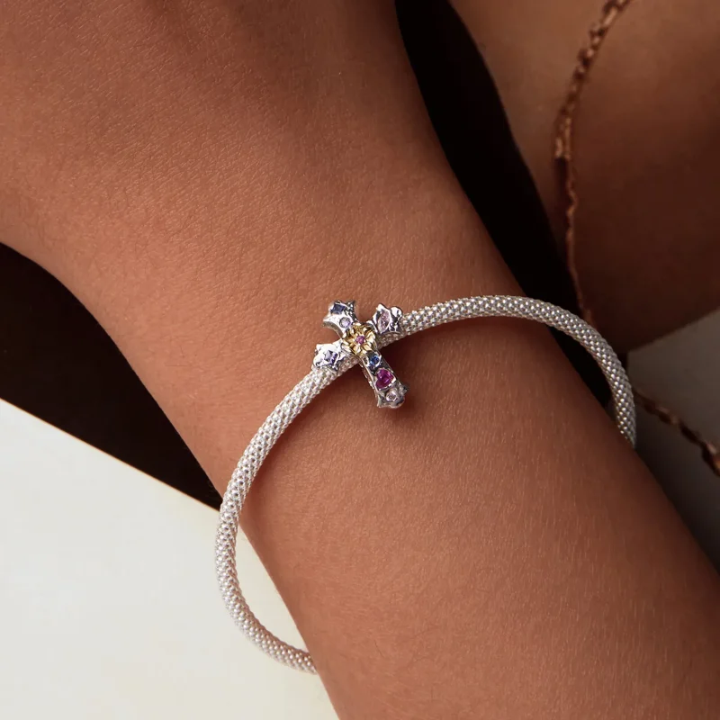 (bilde for) PANDORA Style Vintage Cross - BSC1005 - Vis 6