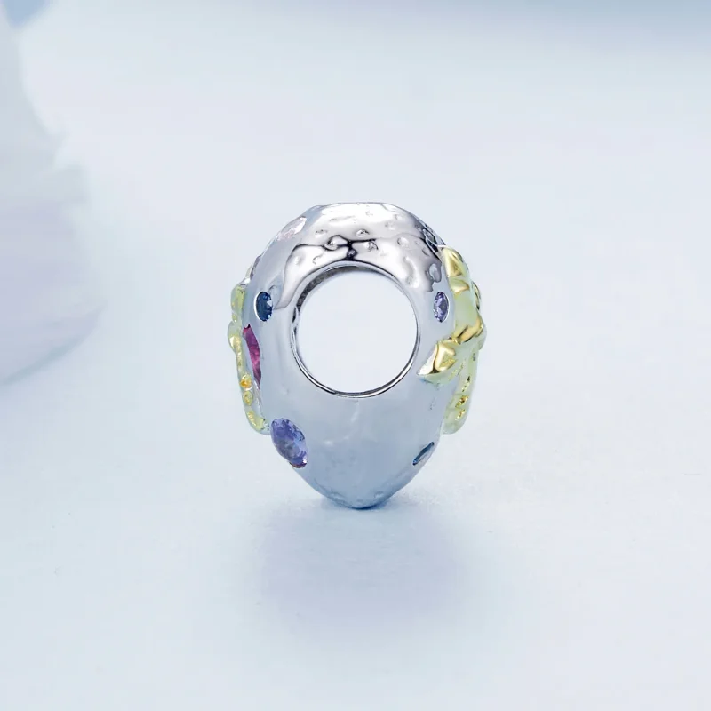 (bilde for) PANDORA Style Vintage Cross Heart Charm - BSC1006 - Vis 3