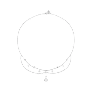 (bilde for) PANDORA Style Water Drop Tassel Halskjede - BSN383