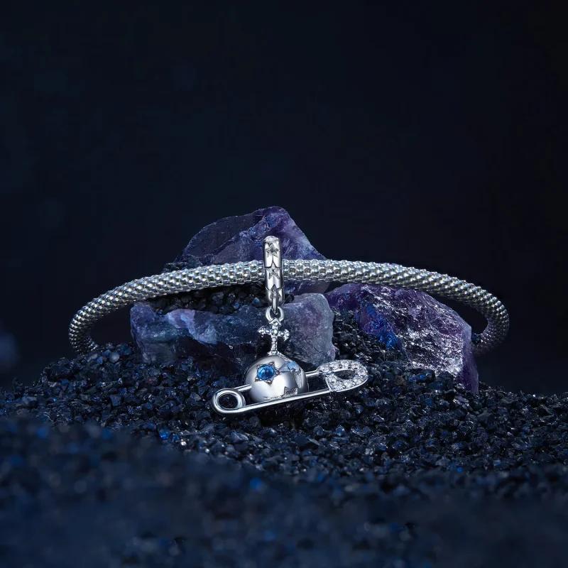 (bilde for) PANDORA Style Alien Planet Pendant - SCC2786 - Vis 3
