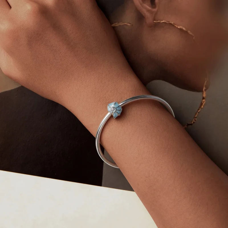 (bilde for) PANDORA Style Blå konkylie sjarm - BSC1018 - Vis 6