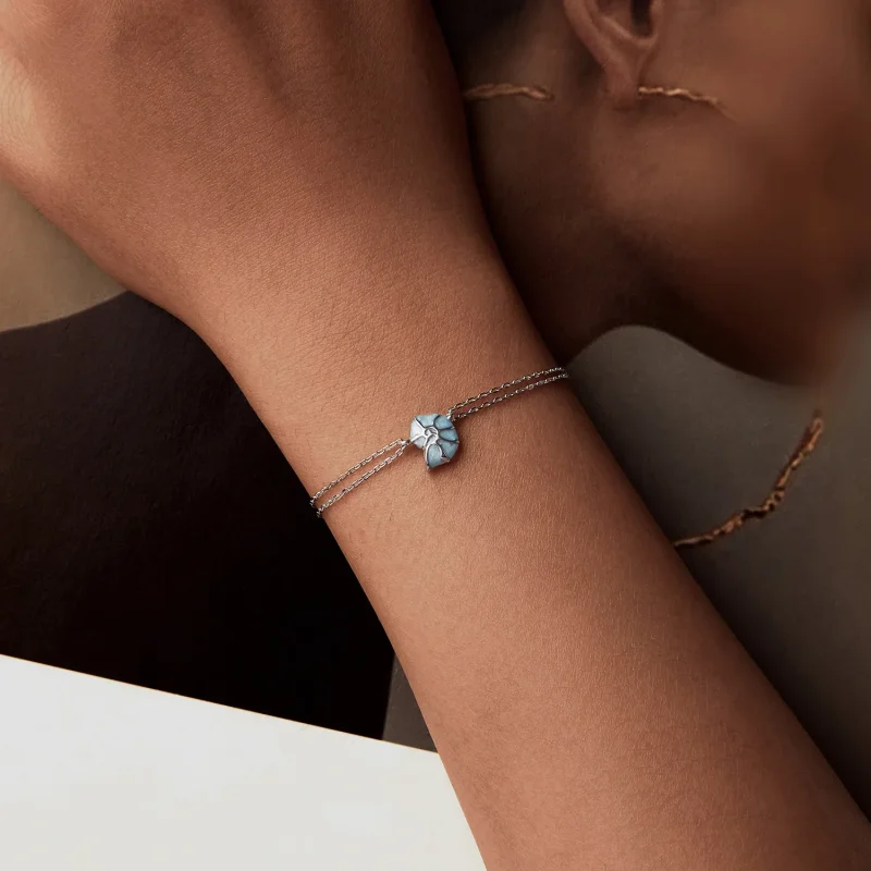 (bilde for) PANDORA Style Blue Conch Armbånd - BSB176 - Vis 5