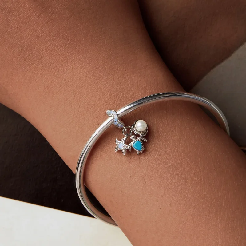 (bilde for) PANDORA Style Blue Ocean Pendel - BSC992 - Vis 6