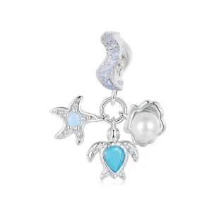 (bilde for) PANDORA Style Blue Ocean Pendel - BSC992